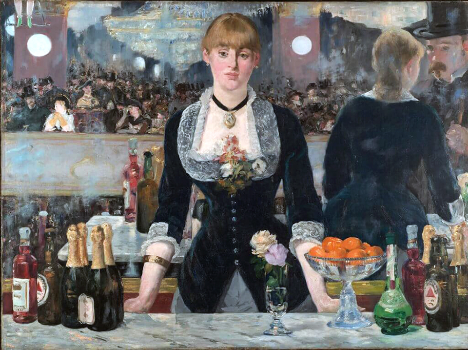 edouard manet a bar at the folies bergere 02